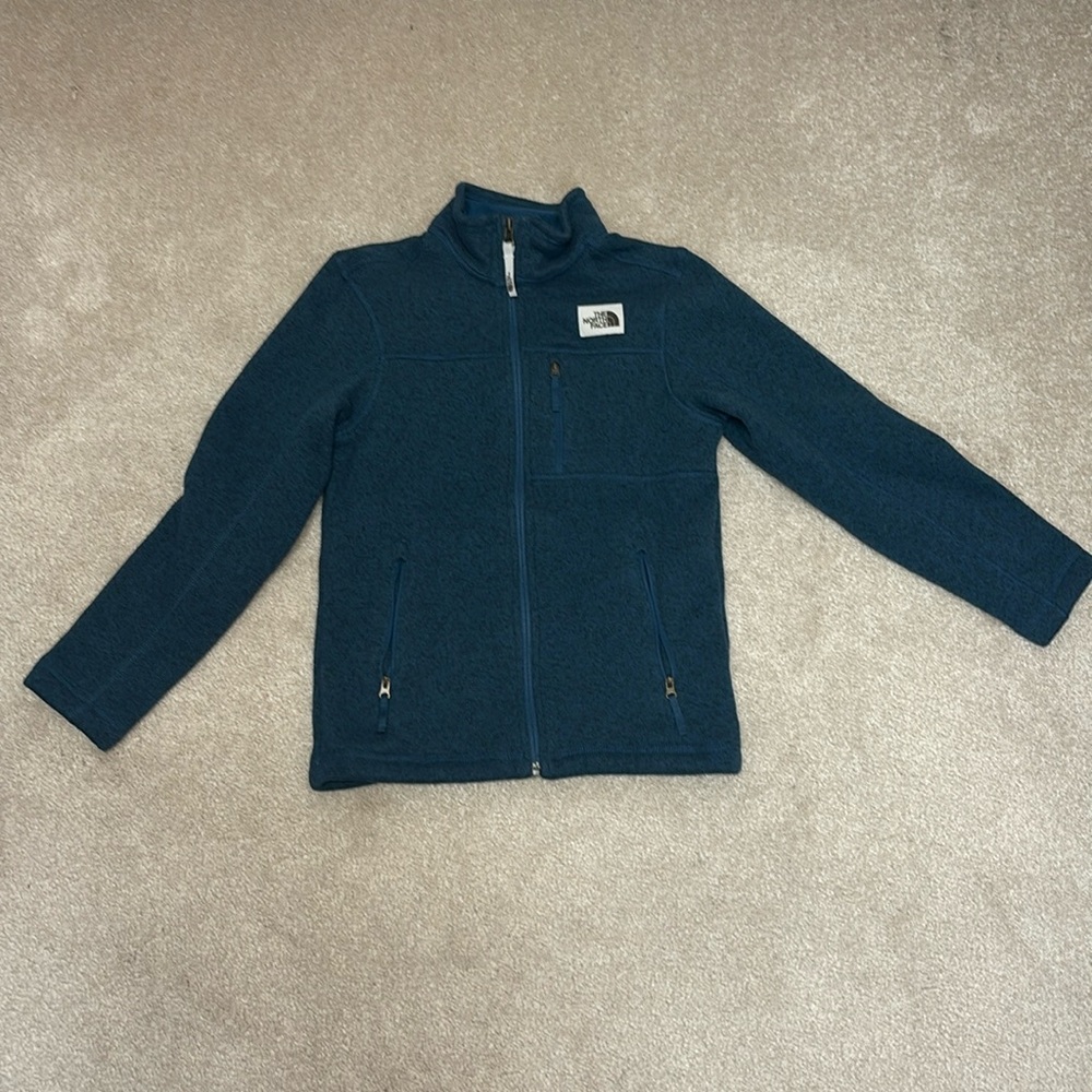 The North Face Kids' Navy Zip-Up Fleece Jacket